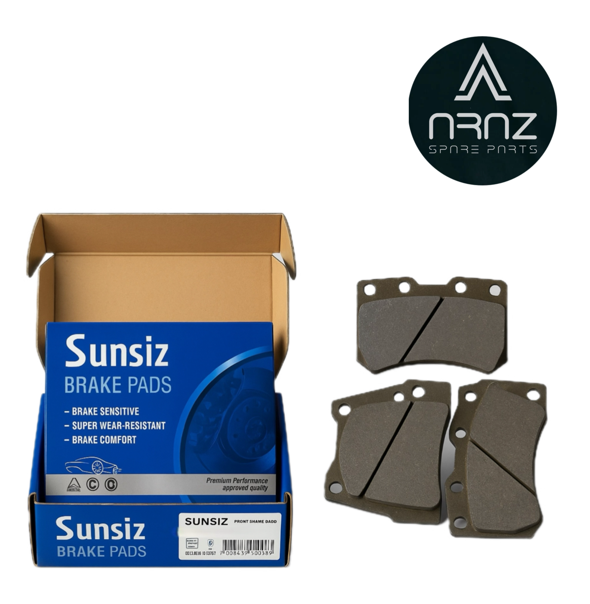 لنت ترمز جلو پراید برند سانسیز